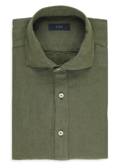 Fay Shirts Green