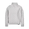 Fay Shirts Man  - Mesh Turtleneck F.5 - Grey In Gray
