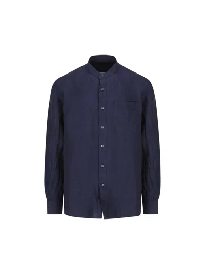 Fay Shirts In Navy