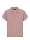 Fay Polo Shirt  In Pink
