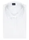 Fay Stretch Cotton Shirt In White