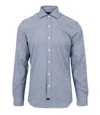 Fay Shirts White In Gray