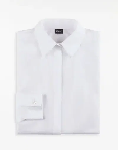 Fay Shirts In White