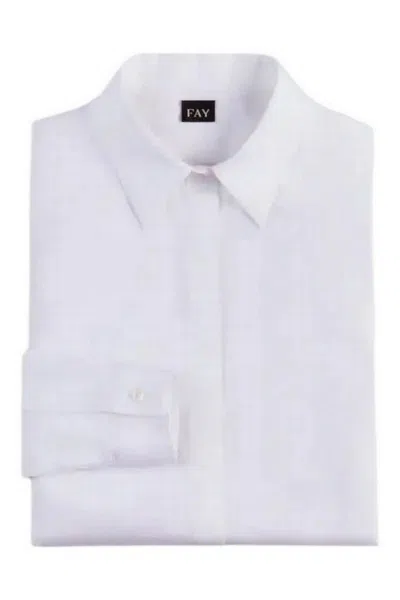 Fay Shirts White
