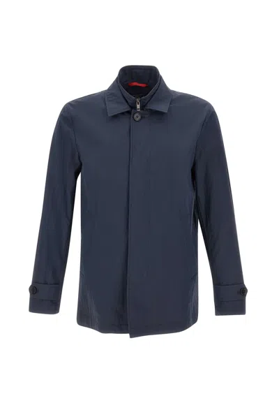 Fay Short Blue Morning Jacket
