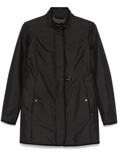 Fay Short Coat In Black