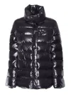 Fay Cape In Black Lightweight Nylon In Black