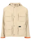 Fay Nylon Windbreaker With Hood And Pockets