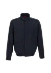 Fay Short Jacket In Blue
