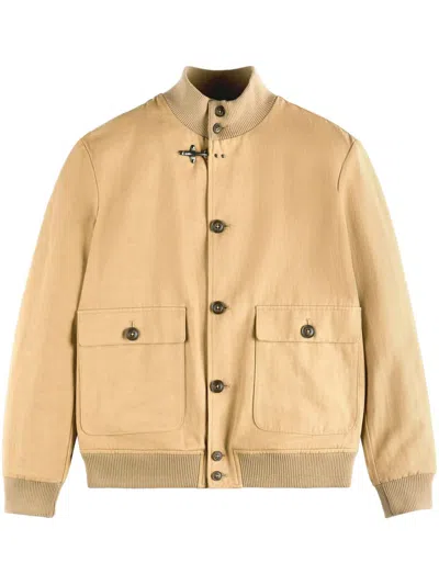 Fay Short Jacket Clothing In Yellow