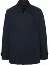 Fay Morning Button-up Jacket In Blue