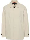Fay Short Jacket Morning Side Pockets In Beige