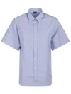 Fay Stripe Shirt In Indaco