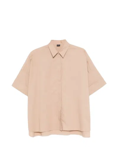 Fay Short-sleeve Shirt In Pink