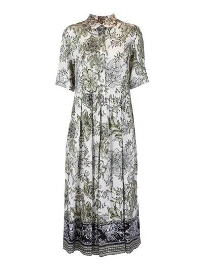 Fay Short Sleeve Shirt In Multi