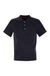 Fay Short-sleeved Cotton Polo Shirt