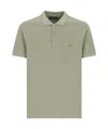 Fay Polo T-shirt In Gray