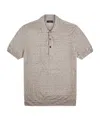 Fay Short-sleeved Polo Shirt In Nude