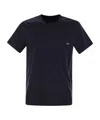 Fay Cotton T-shirt In Black