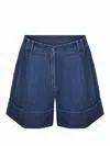 Fay Bermuda Shorts High Waist