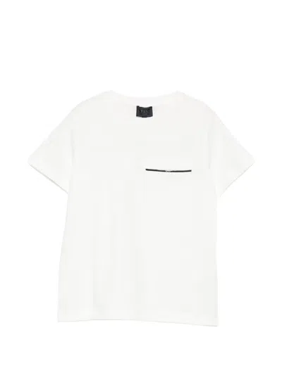 Fay Short-sleeve T-shirt In Neutral