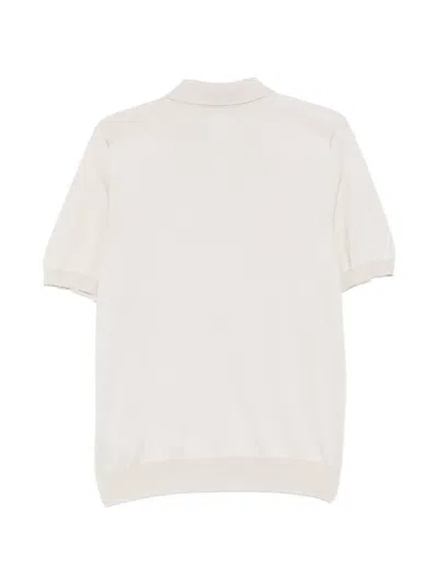 Fay Short-sleeves Polo Shirt In White