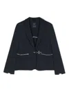 Fay Single-breasted Blazer In 蓝色