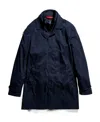Fay Single-breasted Coat In Black