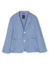 Fay Single-breasted Tailored Blazer In Blue