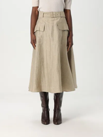 FAY SKIRT FAY WOMAN COLOR BEIGE,G54888022