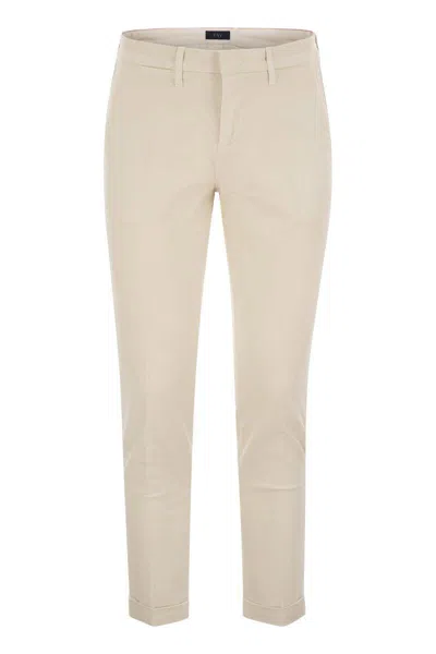 FAY FAY SLIM 5-POCKET TROUSERS