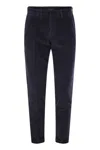 Fay Men Slim Corduroy Trousers