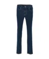 Fay Slim Fit Blue Denim Jeans In Blue