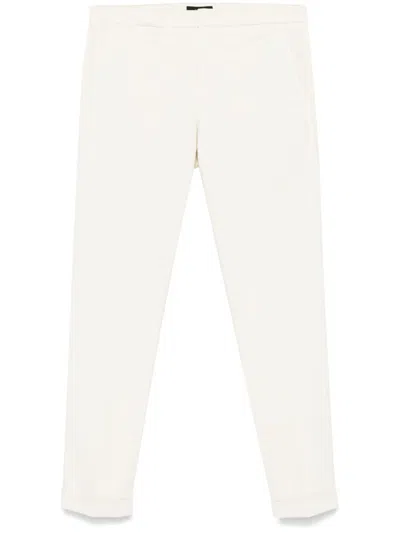 Fay Slim Fit Gabardine Trousers