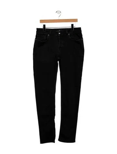 Pre-owned Fay Slim Fit Jeans In Black