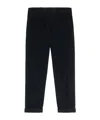 Fay Slim Pants In Velvet In Blue