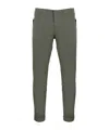 Fay Straight Leg Chino Pants In Green