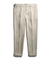Fay Straight-leg Cotton Chinos In Nude
