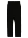 Fay Straight-leg Trousers In Black