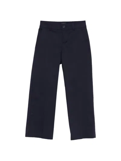 Fay Kids' Straight-leg Trousers In Blue