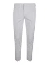 Fay Stretch Cotton Satin Trousers
