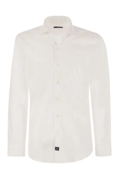 FAY FAY STRETCH FRENCH COLLAR SHIRT