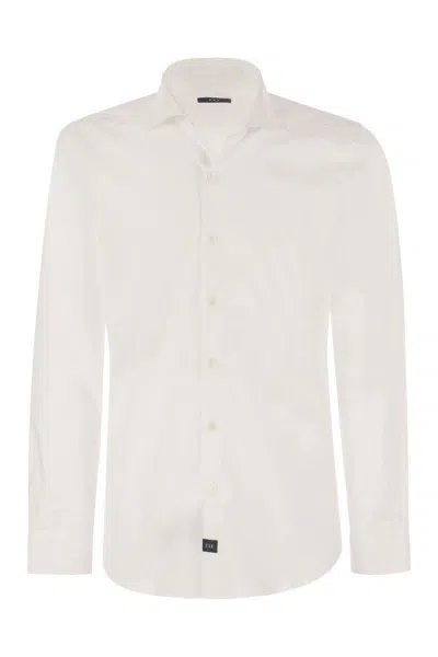 FAY FAY STRETCH FRENCH COLLAR SHIRT