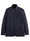 Fay Stretch Nylon Jacket In Blue