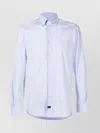 Fay Stretch Shirt Button-down Collar In Multi