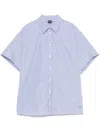 Fay Stripe Shirt In White