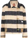 FAY STRIPED 3-GANCI JACKET