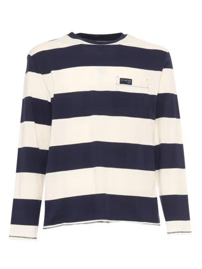 FAY STRIPED ARCHIVE T-SHIRT