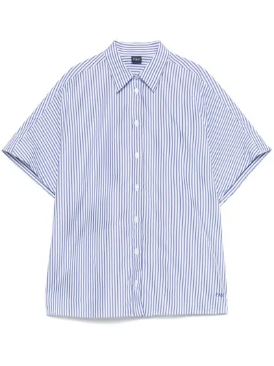 FAY STRIPED COTTON SHIRT