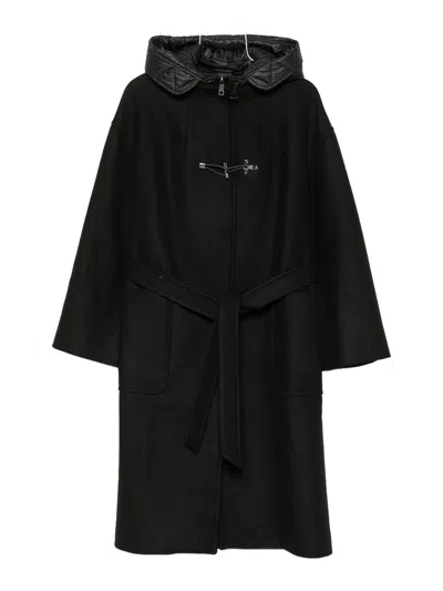 Fay Suéter Con Cuello Alto - Negro In Black